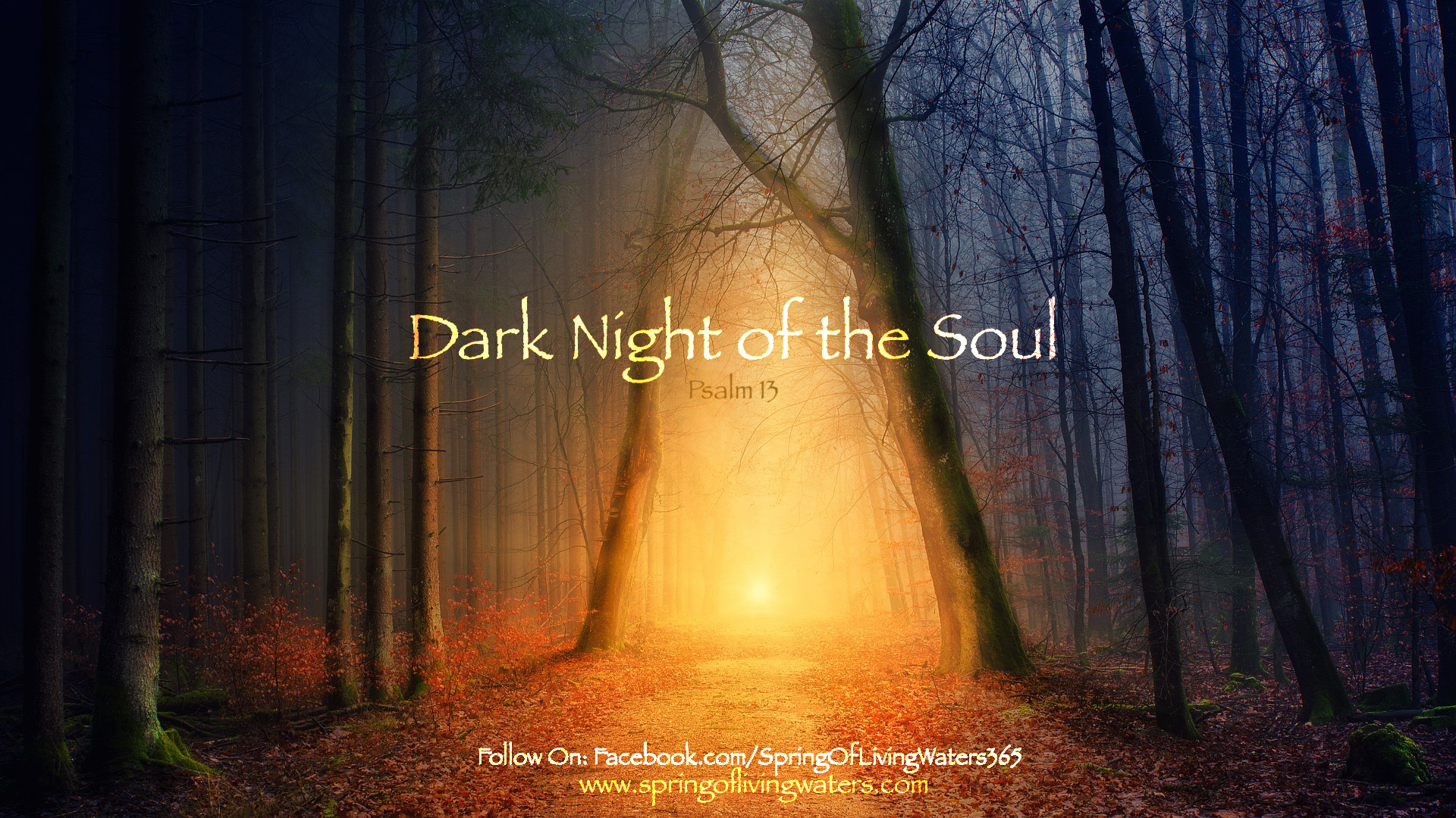 Dark Night of the Soul - Spring of Living Waters